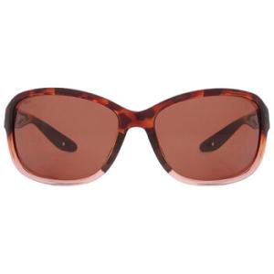 SEADRIFT Copper Polarized Polycarbonate Rectangular Sunglasses 6S9114 911406