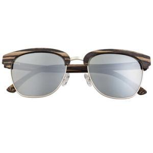 Sassel Mirror Coating Browline Sunglasses ESG045ES