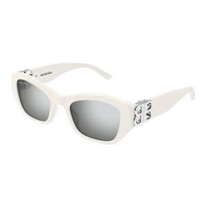 Silver Rectangular Sunglasses BB0311SK 003