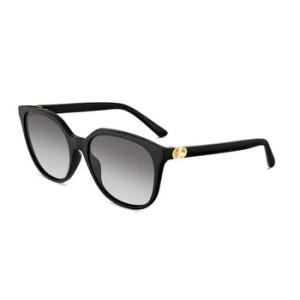 Smoke Gradient Oval Sunglasses MONTAIGNEMINI SI CD40018I 01B