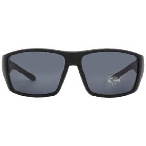 Smoke Mirror Rectangular Sunglasses HD0137V 02C