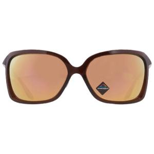 Wildrye Prizm Rose Gold Polarized Butterfly Sunglasses OO9230 923002