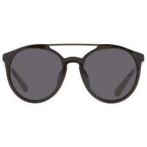 X Linda Farrow Black Round Sunglasses PL90C1SUN