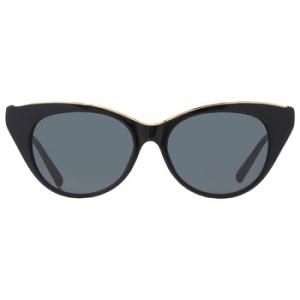 X Linda Farrow Grey Cat Eye Sunglasses N21S9C1SUN
