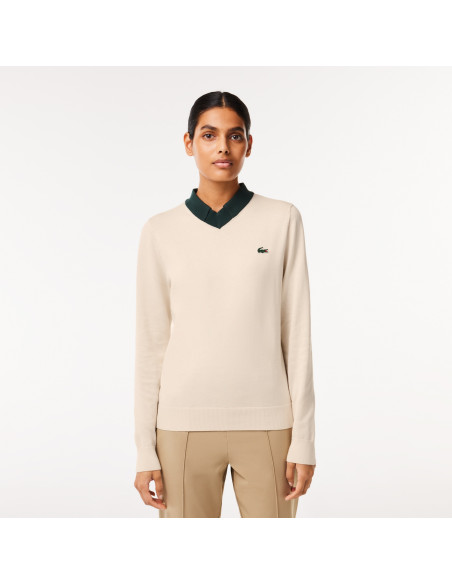 Lacoste - COTTON PIMA GOLF SWEATER