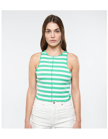 Mavi - STRIPED JERSEY CROP