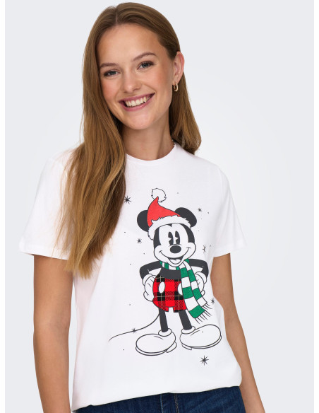 ONLY - ONLDISNEY CHRISTMAS S/S TOP BOX JRS