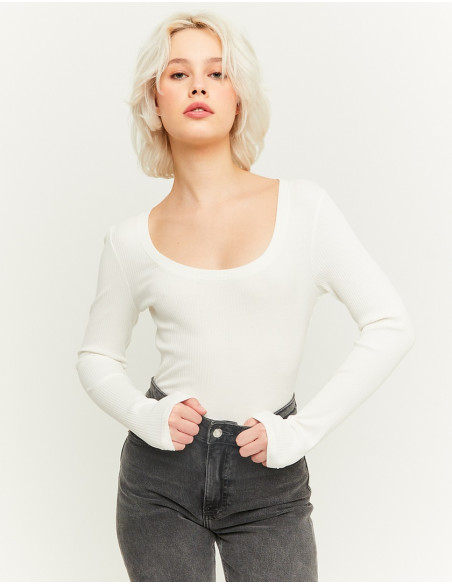 Tally Weijl - CROPPED BASIC T-SHIRT