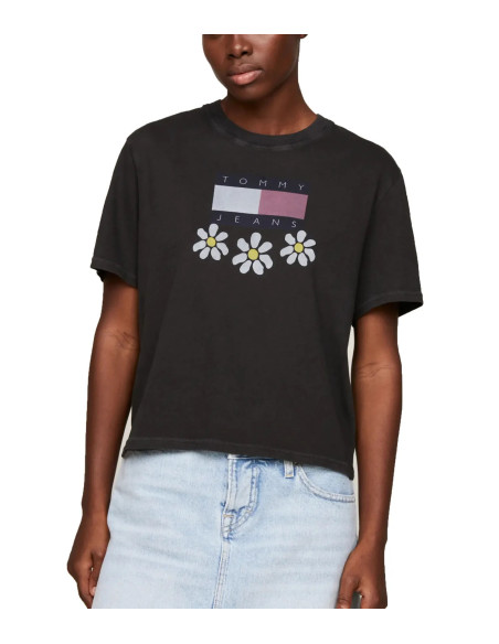 Tommy Jeans - TJW BXY DAISY FLAG TEE