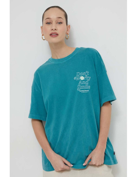 Tommy Jeans - TJW OVS NOVELTY 4 TEE