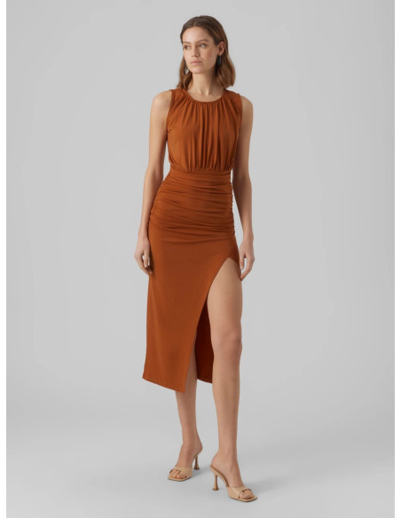 Vero Moda - VMEZRA SL O-NECK 7/8 DRESS VMA