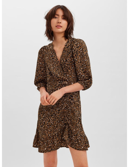 Vero Moda - VMOLGA 3/4 SHORT DRESS WVN GA