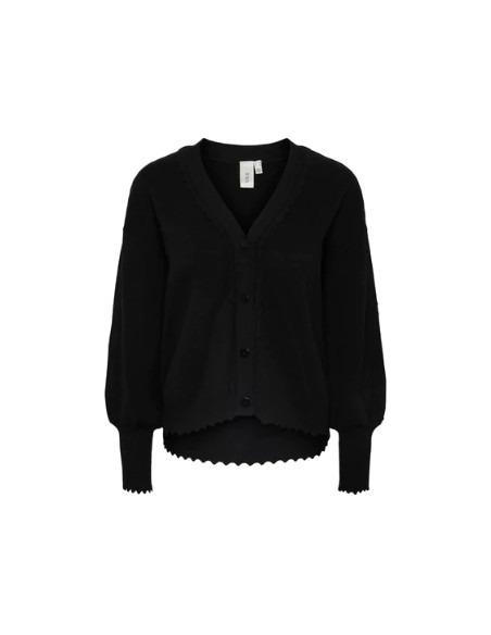 Y.A.S - YASFONNA SCALLOP KNIT CARDIGAN S.