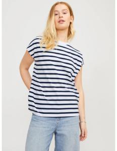 JJXX - JXASTRID STRIPE BOXY SL TEE JRS