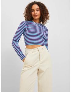 JJXX - JXFELINE STR LS STRIPE RIB TEE JRS