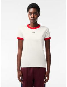 Lacoste - Womens Slim Fit Cotton Tennis T-Shirt