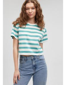 Mavi - CREW NECK MIX STRIPED TEE