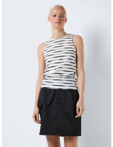 Noisy May - NMMALINA S/L STRIPE TOP