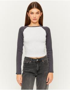 Tally Weijl - BASIC LONG SLEEVES T-SHIRT