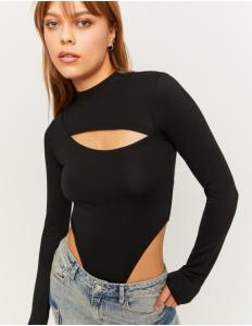 Tally Weijl - BLACK CUT OUT BODYSUITS