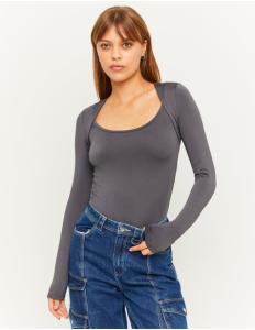 Tally Weijl - GREY BOLERO BODYSUITS