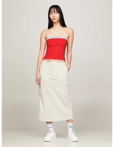 Tommy Jeans - TJW LOGO TAPING TUBE TOP