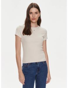 Tommy Jeans - TJW SLIM ESSENTIAL RIB SS EXT