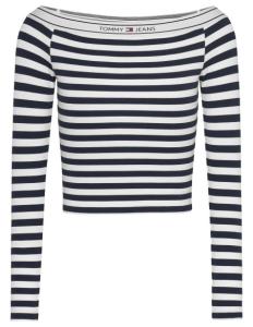 Tommy Jeans - TJW STP LOGO TAPE OFF SHOULDER