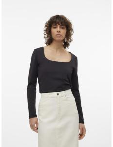 Vero Moda - VMMILLION LS SQUARE TOP 2-WAY JRS