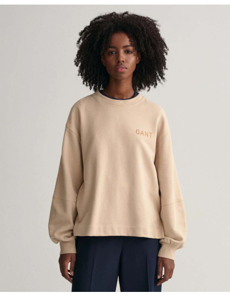 Gant - Logo Volume Sleeve Sweatshirt