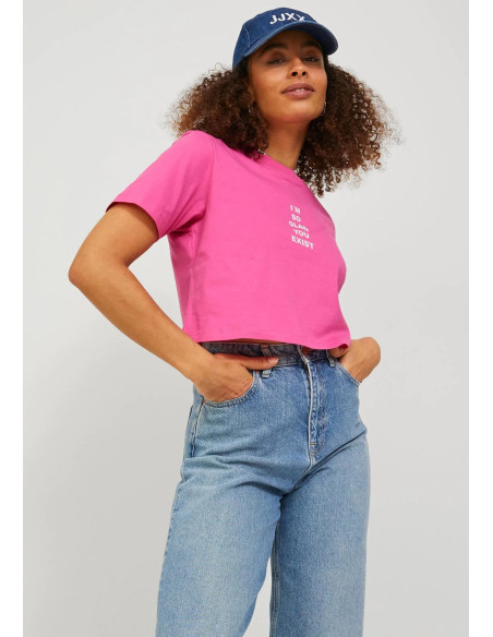 JJXX - JXVALENTINE REG CROP SS TEE JSR