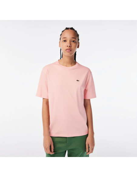 Lacoste - Womens Crew Neck Premium Cotton T-shirt