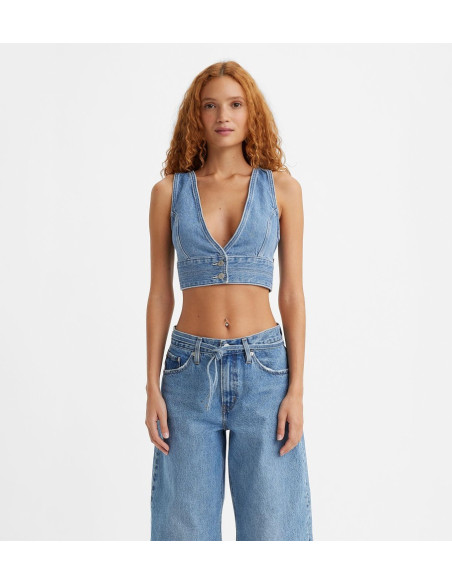 Levis® - Raine Denim Crop Top