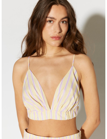 Somethingnew by Vero Moda - SNCLEO BRA TOP - STRIPE