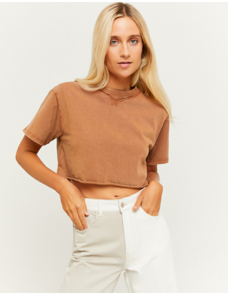 Tally Weijl - VINTAGE CROPPED TOP