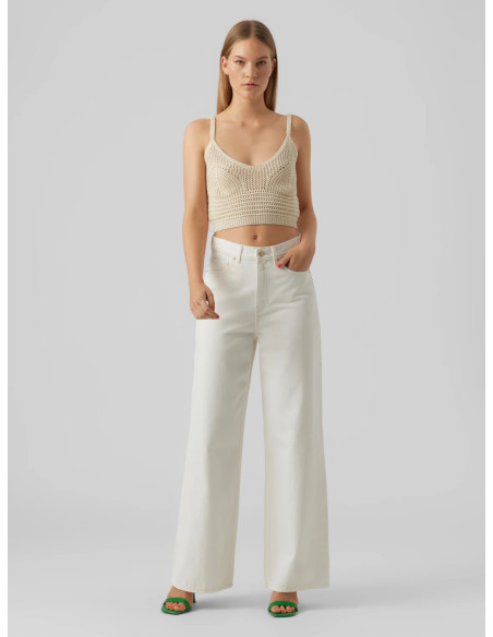 Vero Moda - VMJUSTINE SL CROPPED STRAP TOP