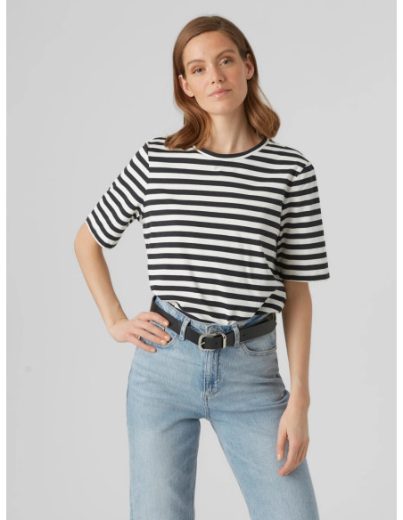 Vero Moda - VMMOLLY 2/4 OVERSIZE TEE NOOS