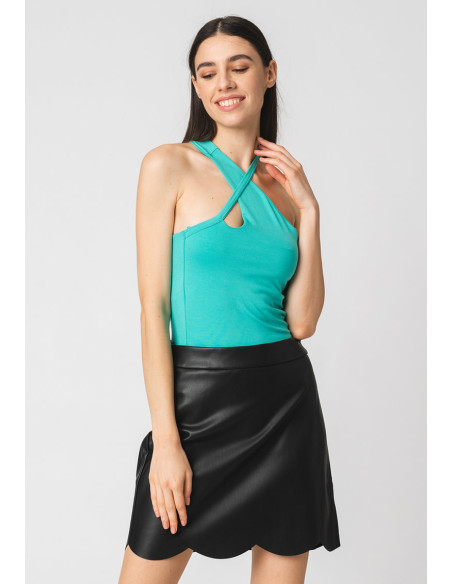 Vero Moda - VMPANDA TWISTED CROPPED TOP SB5