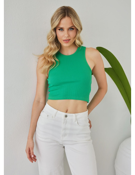 Vero Moda - VMROMA SL CROP TOP JRS