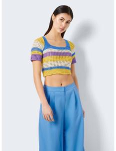 Noisy May - NMKELLY S/S SQUARE NECK KNIT TOP