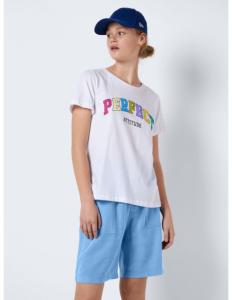 Noisy May - NMNATE S/S COLORFUL O-NECK TOP