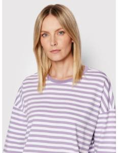 Noisy May - NMNELLY STRIPE 3/4 O-NECK TO