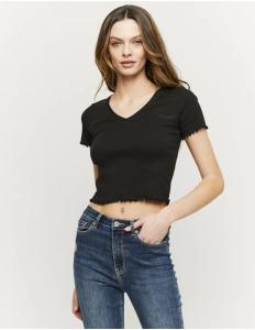 Tally Weijl - BLACK BASIC TOP