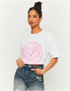 Tally Weijl - PRINTED T-SHIRT WITH TALLY WEIJL LOGO