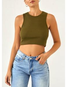 Vero Moda - VMROMA SL CROP TOP JRS