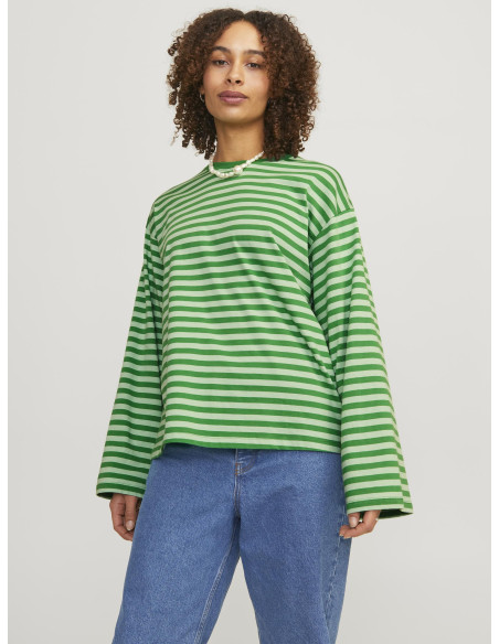 JJXX - JXAMALIE RLX LS STRIPE TEE JRS