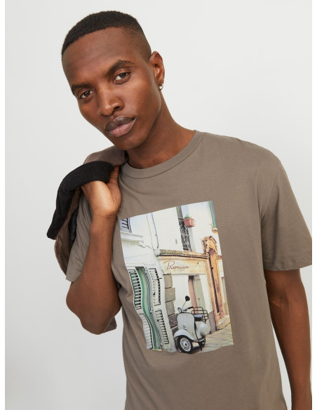 Jack &amp; Jones - JPRBLATOBI PHOTO PRINT SS TEE