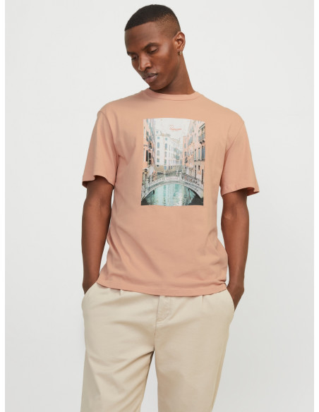 Jack &amp; Jones - JPRBLATOBI PHOTO PRINT SS TEE