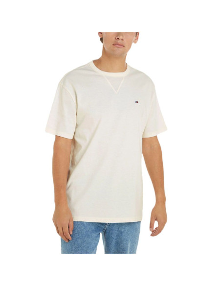 Tommy Jeans - TJM SLIM RIB DETAIL TEE