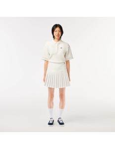 Lacoste - Womens Pleated Button Waist Skirt